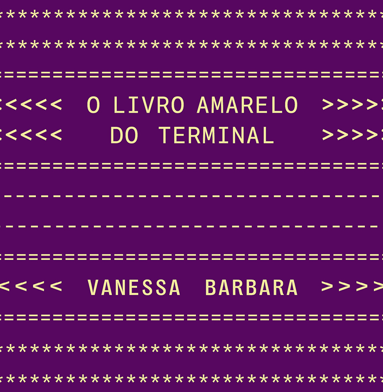 O livro amarelo do terminal